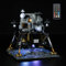 GEAMENT LED Licht-Set (Fernbedienung) Kompatibel mit Lego NASA Apollo 11 Moon Landing Barrier - Beleuchtungsset für Creator 10266 (Modell-Set Nicht enthalten)