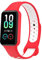 GIOPUEY Cinturini Compatibile con Amazfit Band 7, Morbido TPU Cinturino [Design a Colori di Giunzione] - Red/White