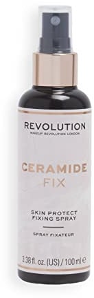 Makeup Revolution Spray fixateur Ceramide Fix, Spray fixateur de maquillage, 100ml, Makeup Revolution
