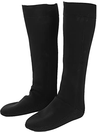 RiToEasysports 3 Mm Lange Tauchwassersocken, Schnell Trocknende Neoprensocken, rutschfest, Neoprenanzugsocken für Damen und Herren