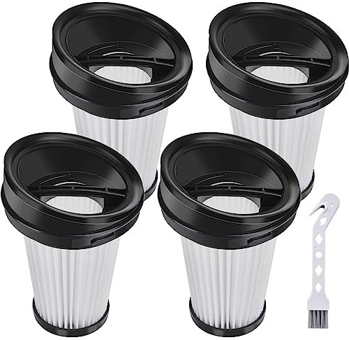 Artraise 4pcs Filter for Grundig VCH9629 VCH9630 VCH9631 VCH9632 VCH9829 VCH9832 Replacement filter handheld vacuum cleaner, Spare parts 9178008590