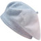 ZLYC Damen Winter Baskenmutze Klassische Barett Drucken Weich Warm Französische Mütze(Farbverlauf Blau)