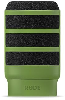 RØDE WS14 Premium Pop Filter per PodMic e PodMic USB (Verde)