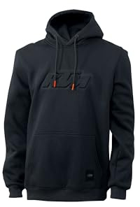 KTM Felpa con cappuccio, colore nero