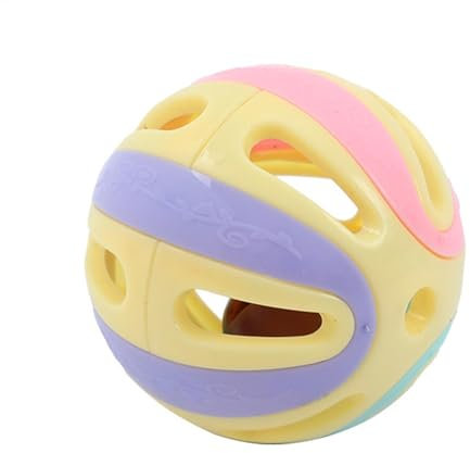Boules creuses pour grelots de chat - Grande boule creuse avec grelots pour chats | Jouet interactif pour chats avec clochette pour jeux en intérieur