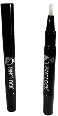 Ringlock Jewellery Cleaner Pen – Instant Shine for Rings, Necklaces & More – Easy Twist & Brush Cleaning