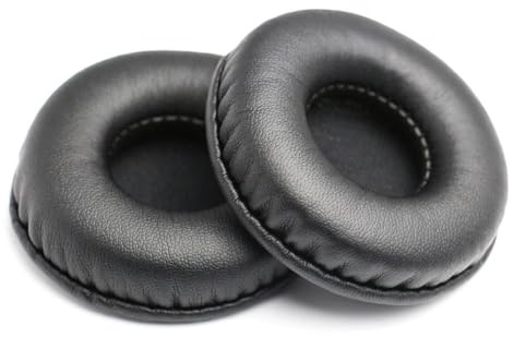 2 x Ersatz-Ohrpolster für Kopfhörer, Ersatz-Ohrpolster, Kopfhörer-Zubehör (50 mm)