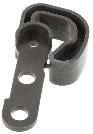 MALUGOGO Refrigerator Door Stop Hook Plastic Hinge Stop Block Replacement Grey Fridge Door Catch Buckle for Home Kitchen Appliance Repairs