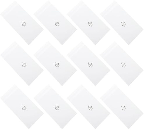 LOPUNER Halbtransparente Handy Aufbewahrungstaschen aus Cpe 7X14cm 500 Stück Plastikbeutel für Mobilgeräte im Haushalt