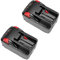 2x Hochleistungs Li-Ion Akku 28V 4000mAh für AEG/Milwaukee M28 M28B M28BX MC28V M28B M28BX MC28 MIlwaukee 4933416345 C12-28DCR Würth BS28A