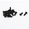 sourcing map #4-40 x 3/8 UNC 10,9 Legierung Stahl Sechskant Knopf Kopf Schrauben schwarz 20stk de de