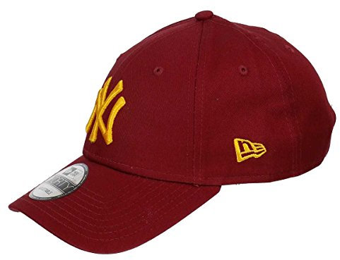New Era New York Yankees - 9forty Adjustable Cap - League Essential - Maroon - One-Size