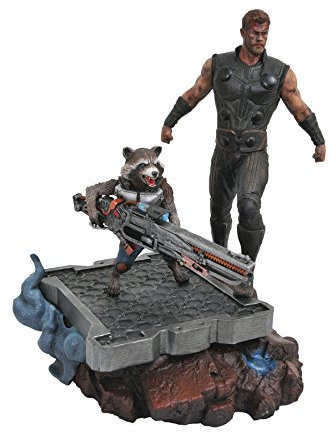 Diamond Select Toys Marvel Premier Avengers 3 - Thor & Rocket Statue (Apr182163)