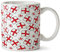 Hippowarehouse England Flag Football Pattern Printed Mug Cup Ceramic 10oz