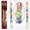 JEKA - Ebersbacher Kerzen 2er Set Tropfkerze bunt 25 x 25 x 30 cm, Kerze, Unparfümiert