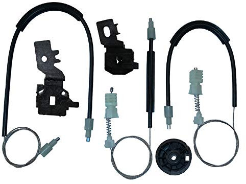 Twowinds - Kit Elevalunas Compatible con Nissan Qashqai J10, JJ10 (2007-2013) - Puerta Delantera Izquierda (lado conductor) - 80771JD20A - Regulador Ventanilla