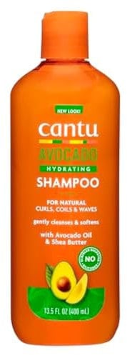 Cantu Avocado Hydrating Cream Shampoo 400 ml, (Verpackung kann variieren)