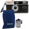 AgfaPhoto - Fotocamera analogica da 35 mm, set con pellicola negativa in bianco e nero + batteria
