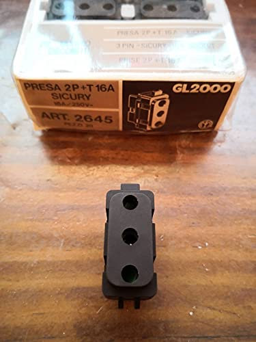 Prise 16 A marron Legrand Molveno GL2000 art. 2645