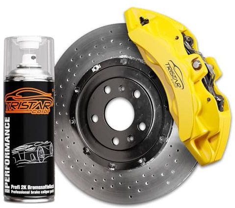 TRISTARcolor 2K brake caliper paint Flash Yellow spray can spray can spray paint spray paint 400ml quick-drying