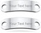 Custom4U Hebillas Chapas Rectangulares para Cordones Clip Metálico Acero Inoxidable 316L con Textos Grabados Regalo Personalizado Hombre Etiqueta Zapatos Zapatillas Deportivas