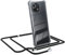 EAZY CASE Handykette kompatibel mit Xiaomi Mi 11 / Mi 11 5G Handyhülle mit Umhängeband, Handykordel mit Schutzhülle, Silikonhülle, Hülle mit Band, Stylische Kette mit Hülle für Smartphone, Schwarz