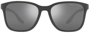 Prada Damen 0 PS 02 WS 57 Ufk07h Sonnenbrille, Grauer Gummi