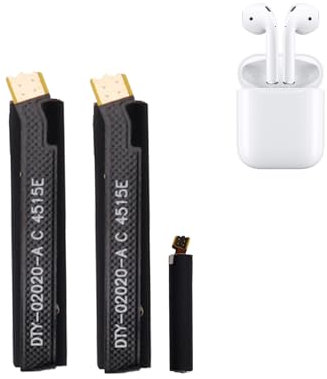 2PCS HIGHAKKU Ersatzakku Batterie kompatibel mit Air-Pods 1st 2nd Generation Air-pods 1 and 2 Generation Wireless Earphones Headsets Replacement Battery