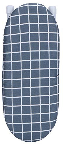 Eujgoov Mini ASSE da Stiro con ASSE da Stiro in Piastra di Appoggio per ASSE da Stiro, Mini ASSE da Stiro Pieghevole Polsini Maniche Collari ASSE da Stiro per Uso Domestico in