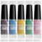 Gorgeous Set of 5 Bright Colours. Vegan and Halal Certified Nail Polish Set
