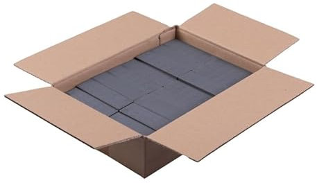 DECKLINE Abstandshalter Kunststoff - 100 Stück - 34 x 100 x 8 mm - Set - Distanzklötze für Fußböden, Fenstern, Türen - Verglasungsklötze - Unterlegplatten - Fensterklötze