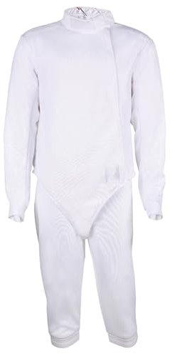 ZPRYZHD Fecht Uniform Anzug, Fechtausrüstung, Fecht Schutzanzug Dreiteilig, für Florett Degen Säbel, Rechte Hand(28)