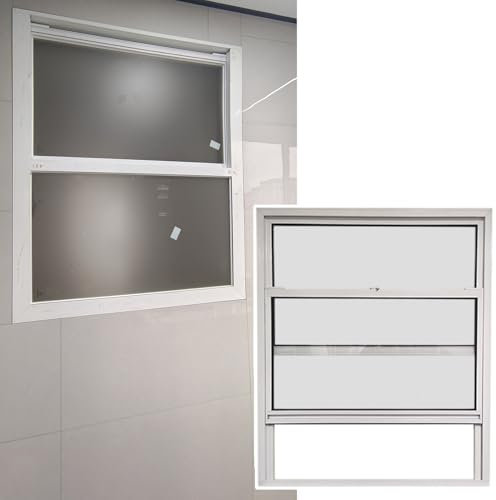 Ventana deslizante de aluminio con cerradura para cobertizo, hogar, baño, alimentos, camiones, ventilación, ventana de repuesto de 90 x 100 cm