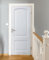 Türbekleben Weiße Holztür Türtapete, Selbstklebend TürPoster Weiße Holztür Türbilder, 3D Fototapete Türfolie Poster Tapete Türaufkleber Tür Tapeten 77 x 200 cm q2293