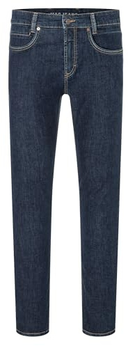 MAC Jeans Herren Jeans Hose Arne Pipe Dünner Stretchdenim Blue Used