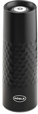 RÖSLE FLEXX 2GO - Bomba de vacío eléctrica con batería y cable de carga USB, color negro