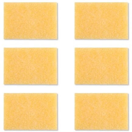 6Pcs Rubber Cement Eraser, Glue Residue Eraser for Adults Rubber Cement Cleaner for Removing Adhesive and Residues from Paper Plastic and More
