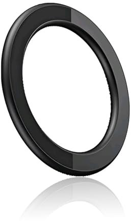 AzureRay Magnetring zur Wandmontage – Magnetische Halterung mit Klebefläche & starkem Magnet – Für iPhone 12–15 Serie Magnet Wandbefestigung – Schwarz