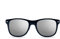 Komonee Black with Mirror Lens Drifter Sunglasses Classic Style Retro Sun Shades Eye Glasses UV400 Protection Unisex For Men Women Golf Cycling Sports Fishing Travel