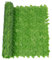 Rollo de cobertura de hojas artificiales de hiedra verde - Panel decorativo para valla de privacidad | Pantalla de pared de imitación para jardín de balcones de terraza, artículos interiores al aire