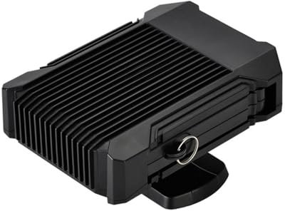 YIZITU Riscaldatore per auto regolabile 12 V Ventilatore portatile 2 in 1 Riscaldatore veloce e funzione di raffreddamento Sbrinamento Ventilatore elettrico
