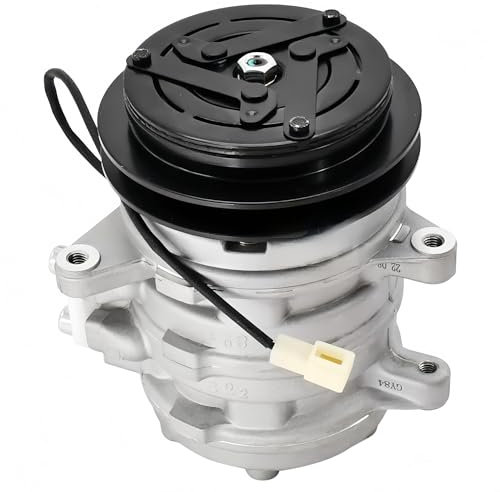 Generic Compressore aria condizionata auto 10P08E T007087290 compatibile con trattore pesante KUBOTA 4472007443 447200-7443 T0070-87290