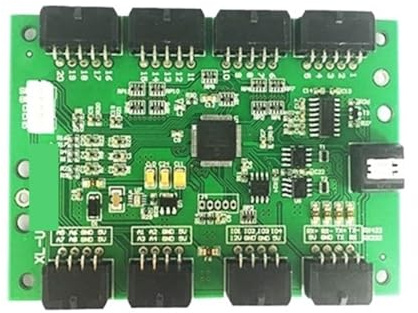 POAHNCU Manette Joystick, Carte De Contrôle Mouvement À 8 Axes, Simulateur, Ordinateur Industriel,pour le générateur d'images(USB)