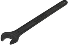 GEDORE 894 9 Einmaulschlüssel, 9 mm, Hochwertiger Vanadium-Stahl, Blendfreie Optik, Manganphosphatiert, Nach DIN 894