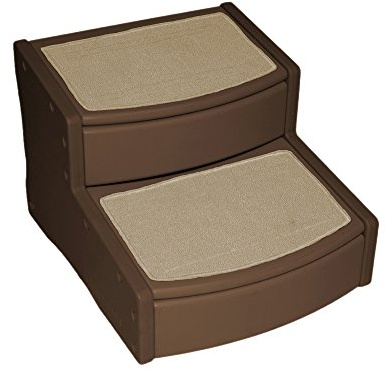 Pet Gear Easy Step II Extra Wide Pet Stairs, 2 Step for Dogs/Cats Up To 200 Pounds, Removable/Washable Carpet, Easy Assembly (No Tools Required), 3 Colors