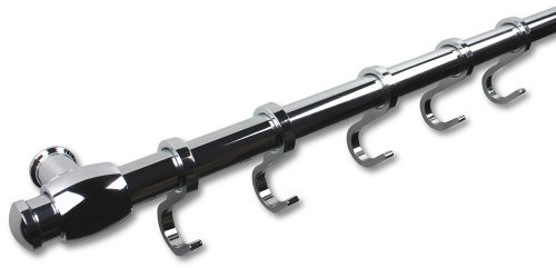 Hängeleiste / Küchenleiste zur Wandbefestigung 60cm | mit 5 Haken