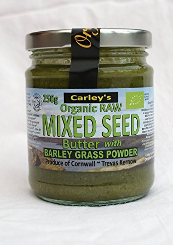 (Pack Of 4 - Premium Organic Mixed Seed Butter with Barley Grass Powder | CARLEY'S