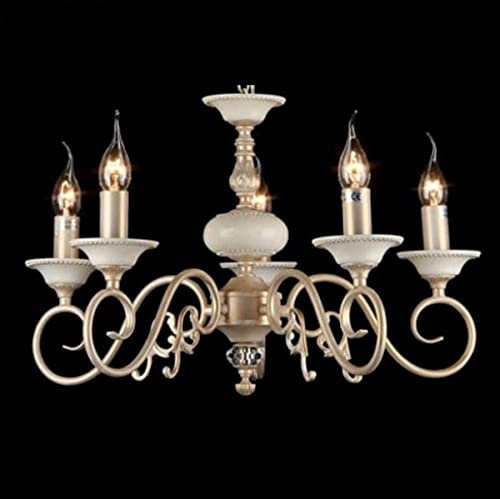 Casa Padrino Barock Decken Kronleuchter Creme Gold 56 x H 36 cm Antik Stil - Möbel Lüster Leuchter Hängeleuchte Hängelampe