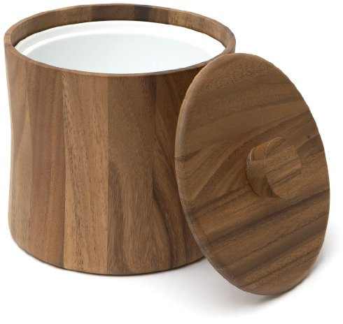 Woodard & Charles, LTD WTT280 Eiskübel – 3 Quarts, Akazienholz Kunststoff, Natur