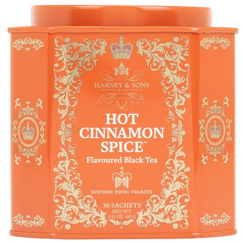 Harney & Sons Hot Cinnamon Spice 30Ct 2.67 Oz